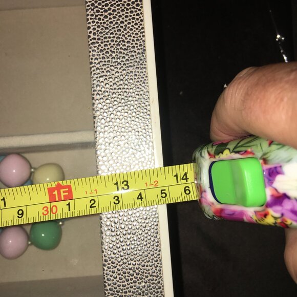 Dresser Top Glass Jewelry Box - Showstopper - NEW Crate & Barrel GAR - Picture 9 of 10